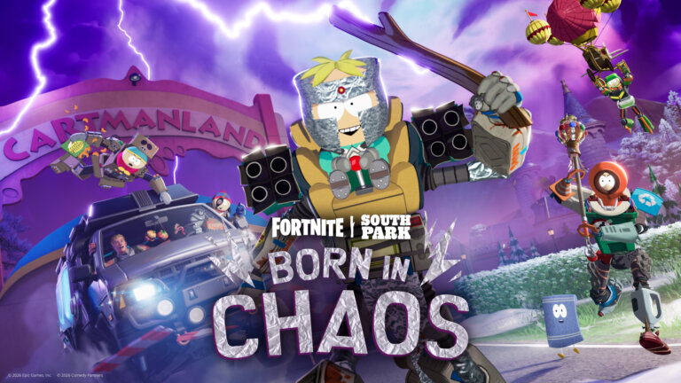 South Park débarque dans Fortnite avec les Créations de Chaos