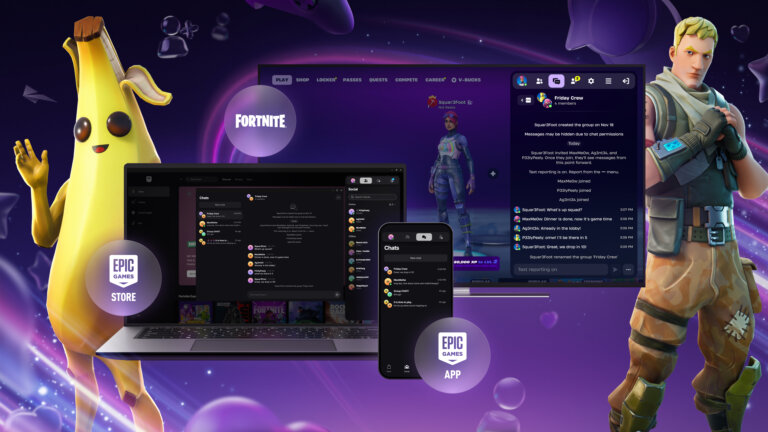 Le chat textuel est désormais disponible dans tout l’écosystème Epic Games France !