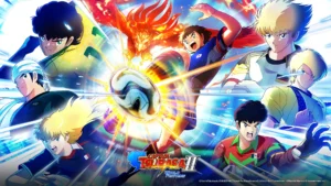 CAPTAIN TSUBASA 2 WORLD FIGHTERS Key Art Team 16 9