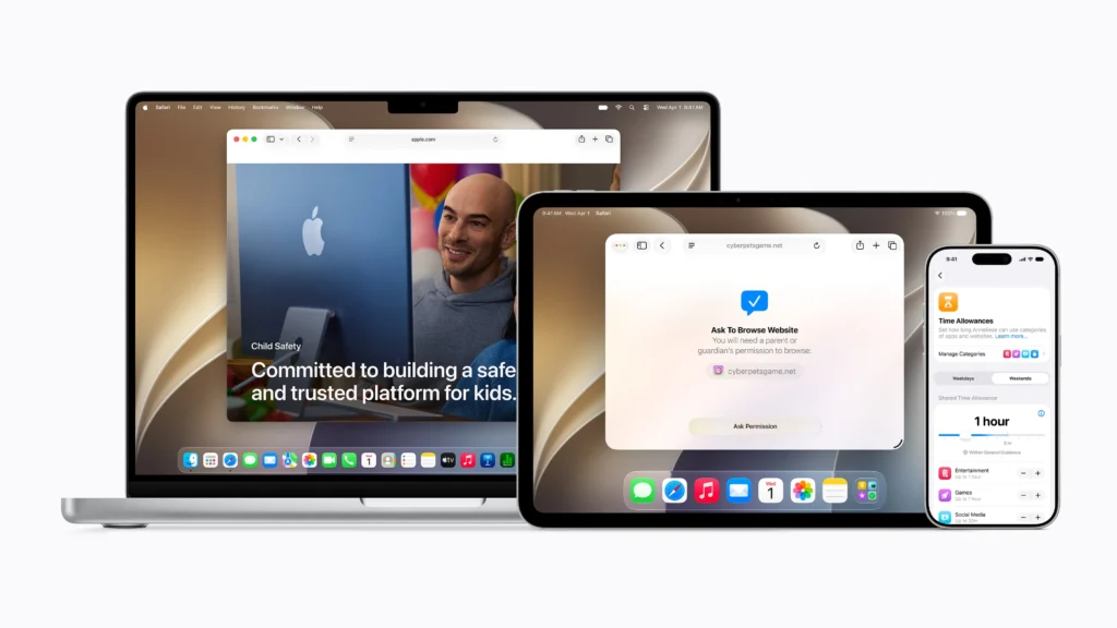 Apple renforce la sécurité des enfants avec une suite d’outils inédite pour iOS 27, iPadOS 27 et macOS 27 2 Apple