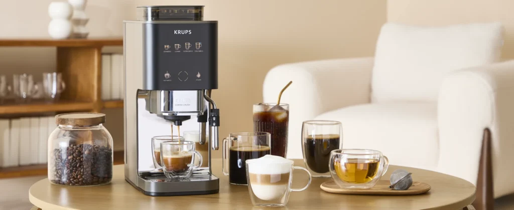 Été 2026 : Krups Réinvente le Rituel du Café Glacé avec Trois Nouvelles Machines d’Exception 3 Copie de Digital KPS SA403BE0 COFFEE CRUSH VERSTATILE