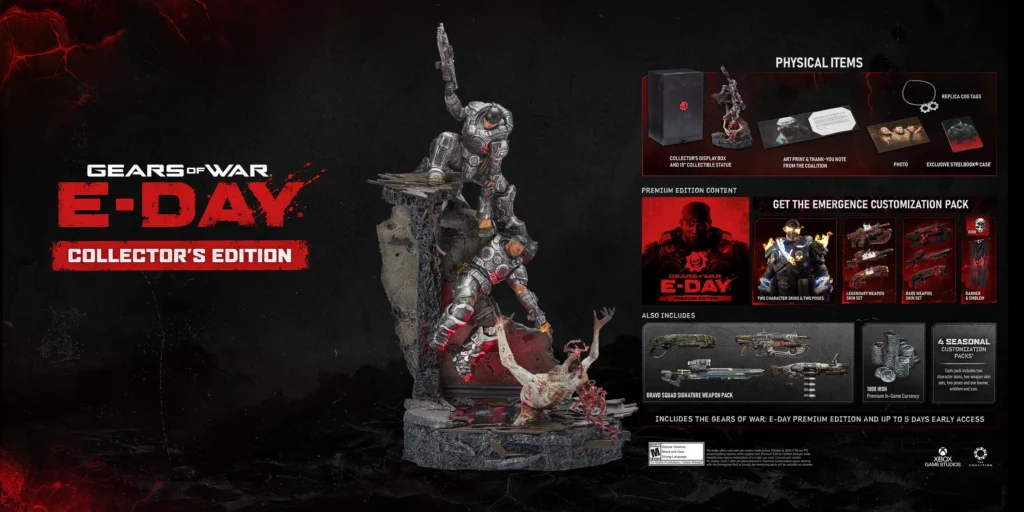 Gears of War E Day Collectors Edition