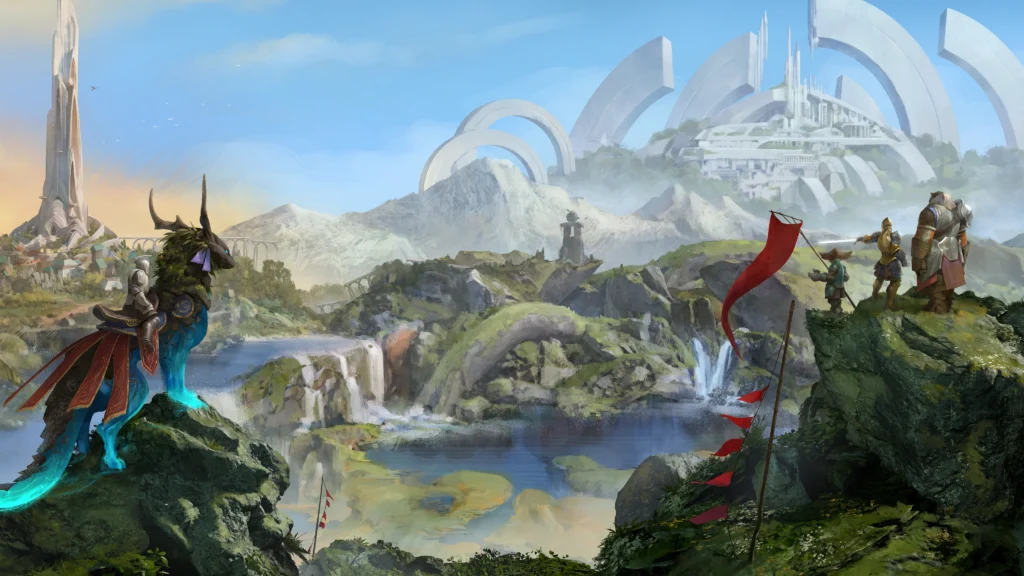 Guild Wars 3 Key Art