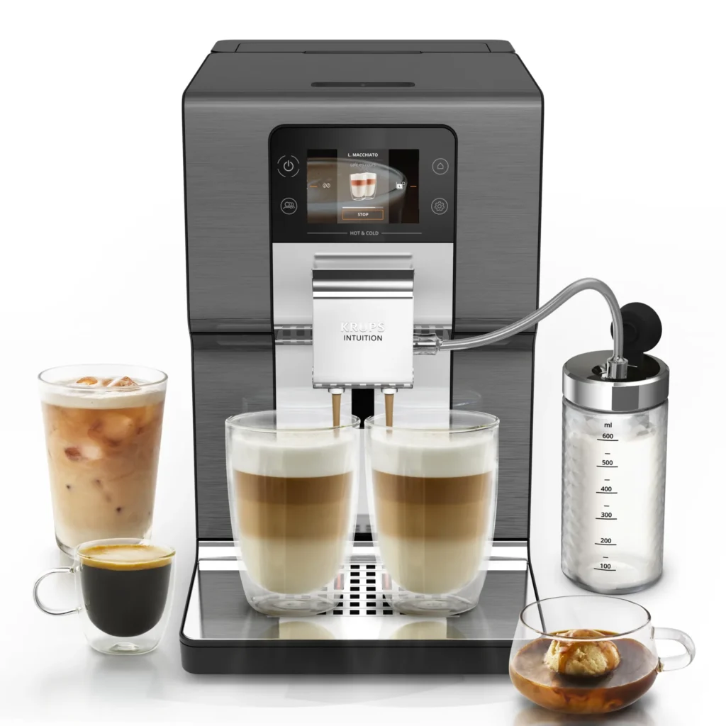 Été 2026 : Krups Réinvente le Rituel du Café Glacé avec Trois Nouvelles Machines d’Exception 7 Large KPS EA879NE0 INTUITION HOT COLD H2