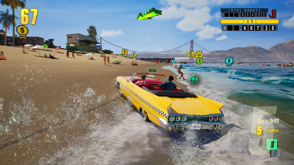 Crazy Taxi: World Tour : SEGA remet le couvert pour un tour du monde en taxi fou en 2027 10 Running through unexpected places img01