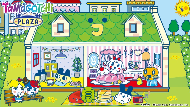 Tamagotchi Plaza key art