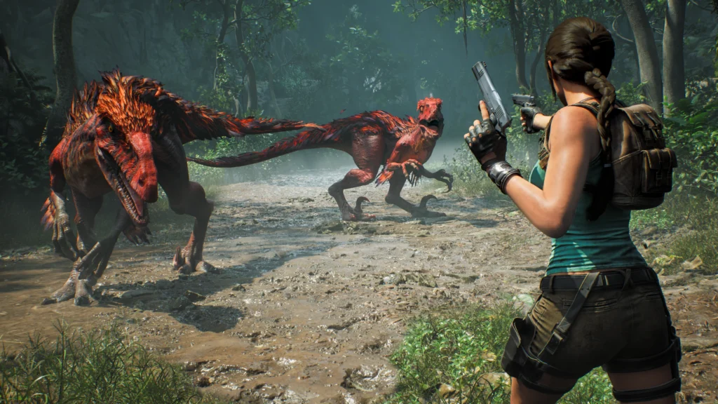 TombRaider LegacyofAtlantis LaraCroft LostValley RaptorFaceoff