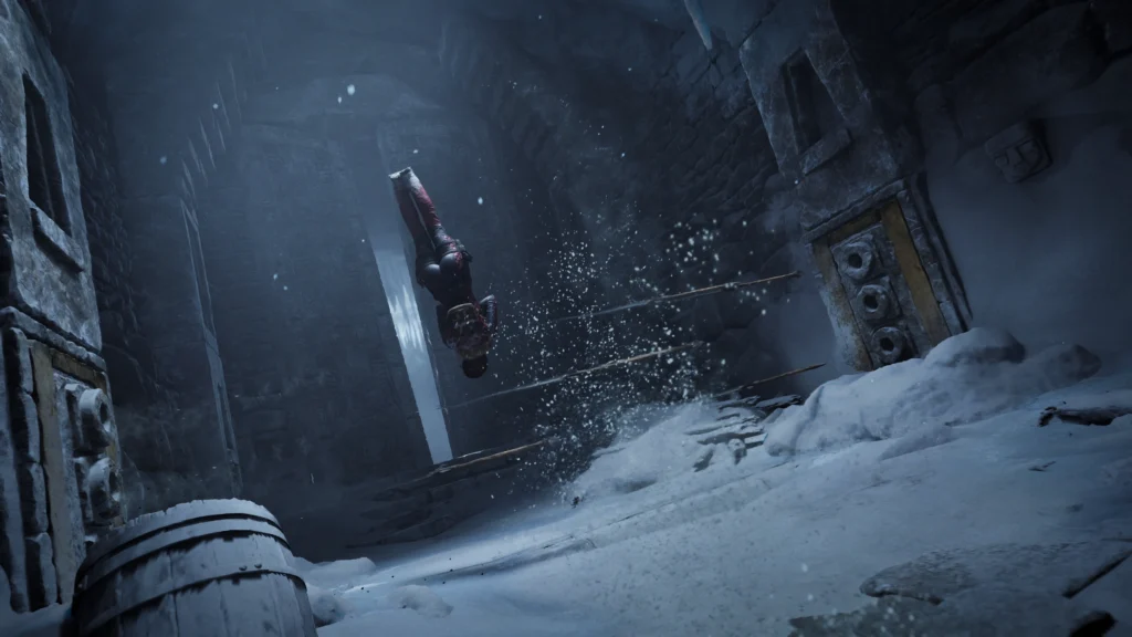 TombRaider LegacyofAtlantis LaraCroft MountainCaves AcrobaticFlip