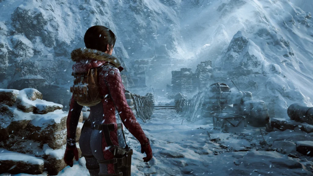 TombRaider LegacyofAtlantis LaraCroft MountainCaves VistaReveal