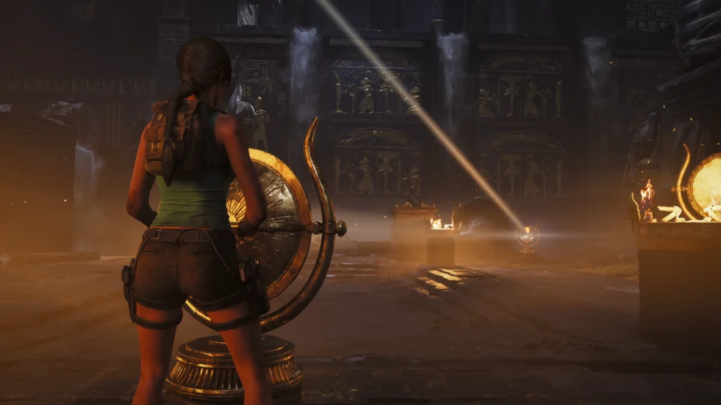 TombRaider LegacyofAtlantis LaraCroft TempleofKhamoon MirrorPuzzle