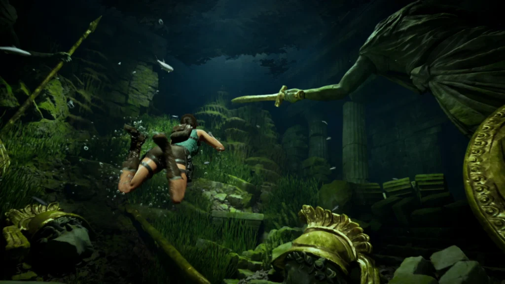 TombRaider LegacyofAtlantis LaraCroft TombofTihocan UnderwaterRuins