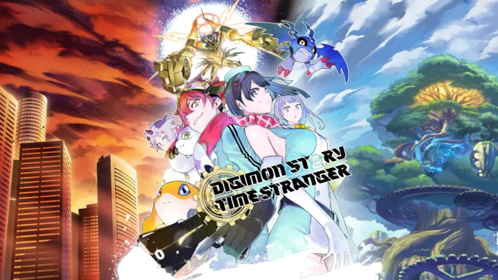 Digimon Story Time Stranger key art