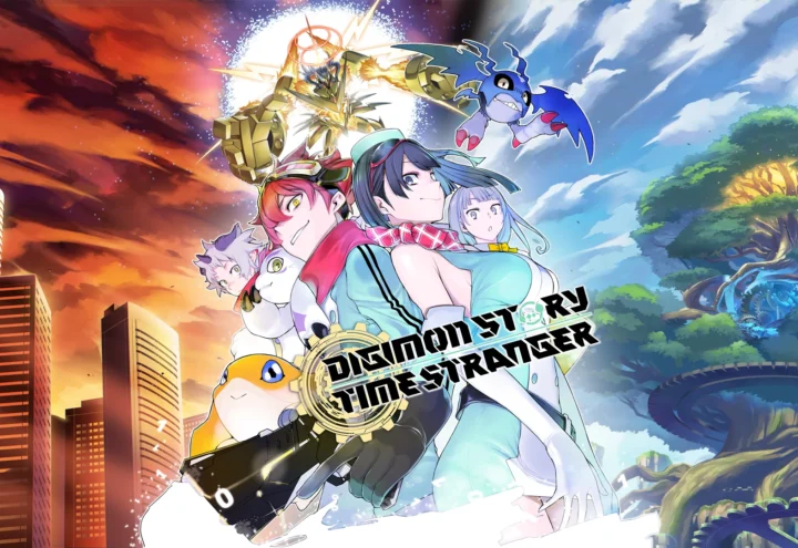 Digimon Story Time Stranger key art