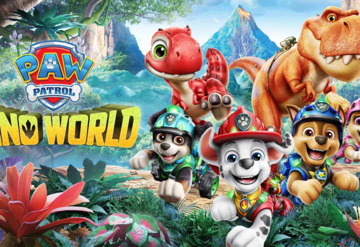 Paw Patrol dino world key art