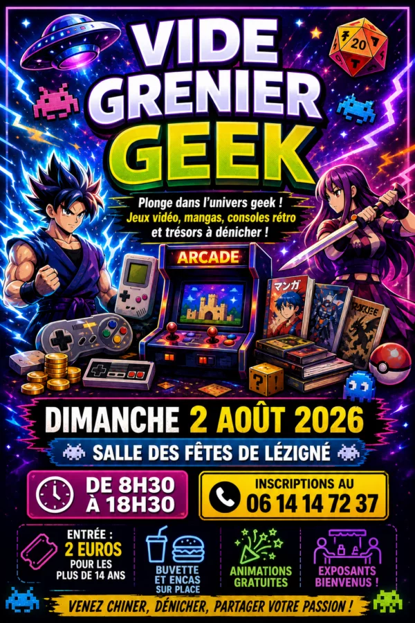 Vide grenier GEEK
