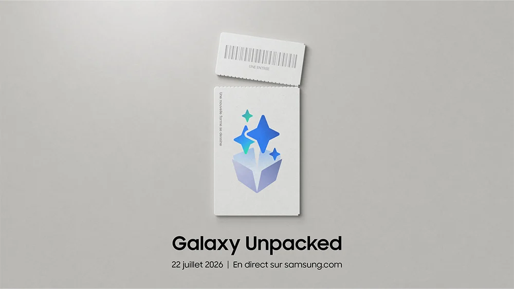 Galaxy Unpacked juillet 2026 : Samsung dévoile une "nouvelle forme" à Londres le 22 juillet 2 Galaxy Unpacked