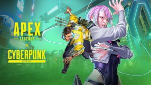Cover youtube du trailer de la collaboration entre Apex Legends x Cyberpunk