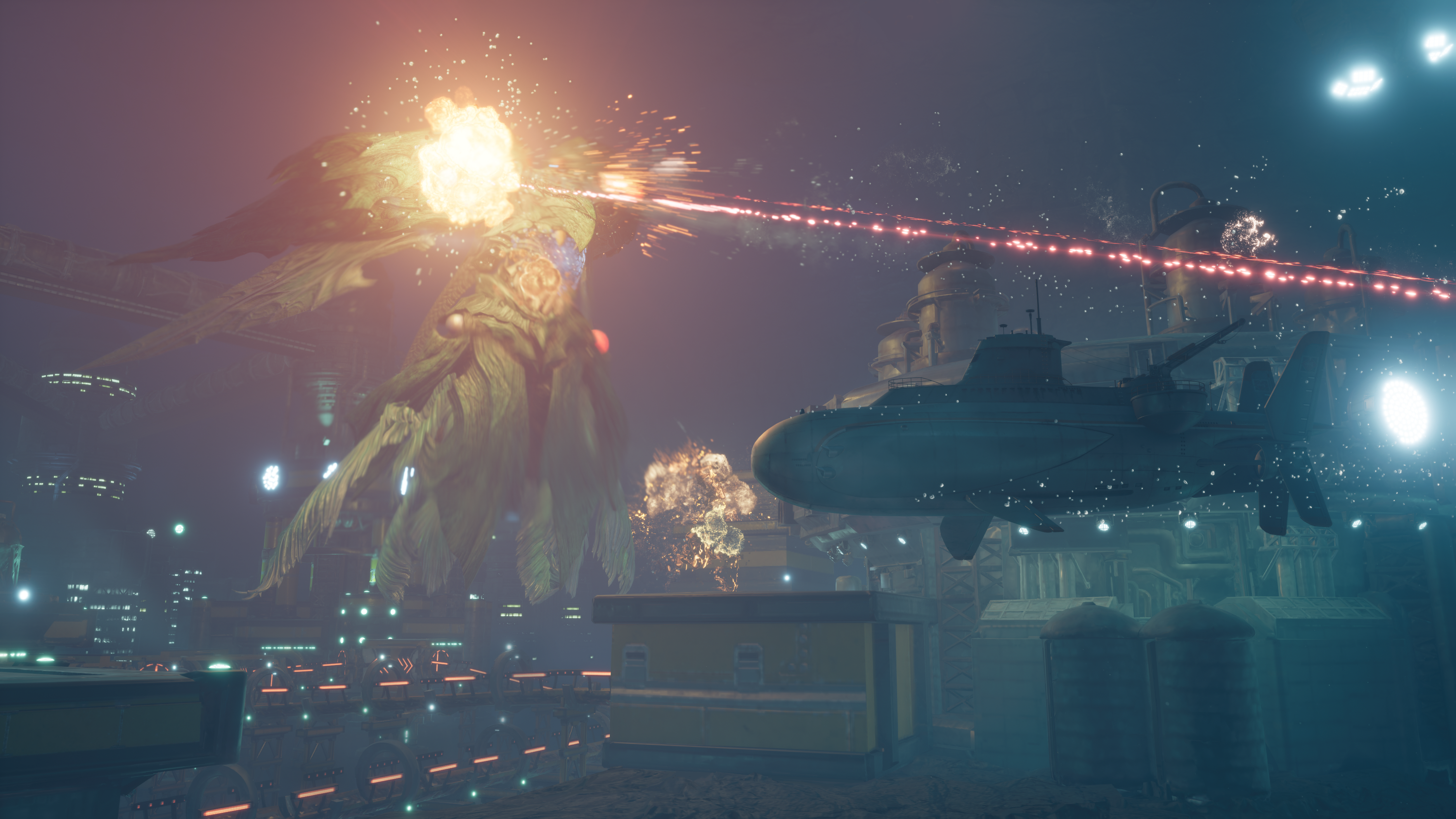 FINAL FANTASY VII REVELATION dévoile ses armes légendaires à la Gamescom Opening Night Live 2 Final Fantasy VII Rebirth - affrontement avec l'arme