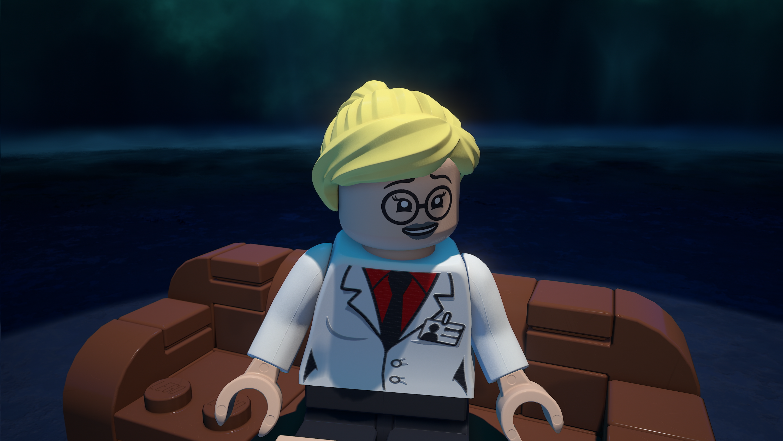 LEGO Batman : un nouveau DLC répand le chaos à Gotham 6 Image du jeu LEGO Batman : L'Héritage du Chevalier Noir. Il s'agit de Harley Quinn avant sa transformation, Harley Quinzel.