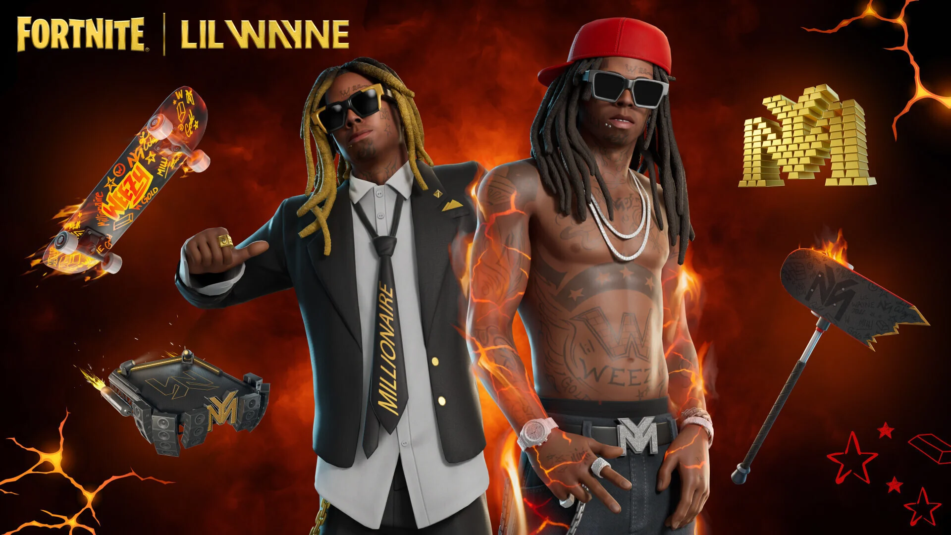 Lil Wayne débarque sur Fortnite en tant que série Icones dés aujourd’hui 2 Fortnite