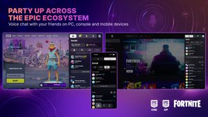 epic parties voice chat