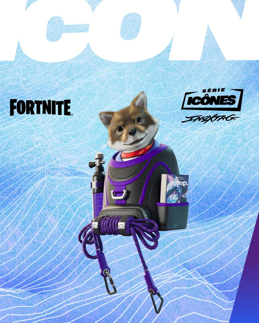 Inoxtag devient le premier créateur de contenu français à rejoindre les Séries Icônes de Fortnite 3 FR FNECO 42