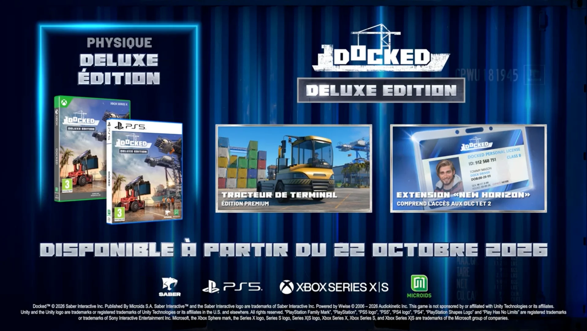 Docked : Deluxe Edition Débarque en Version Physique sur PS5 et Xbox Series 10 docked