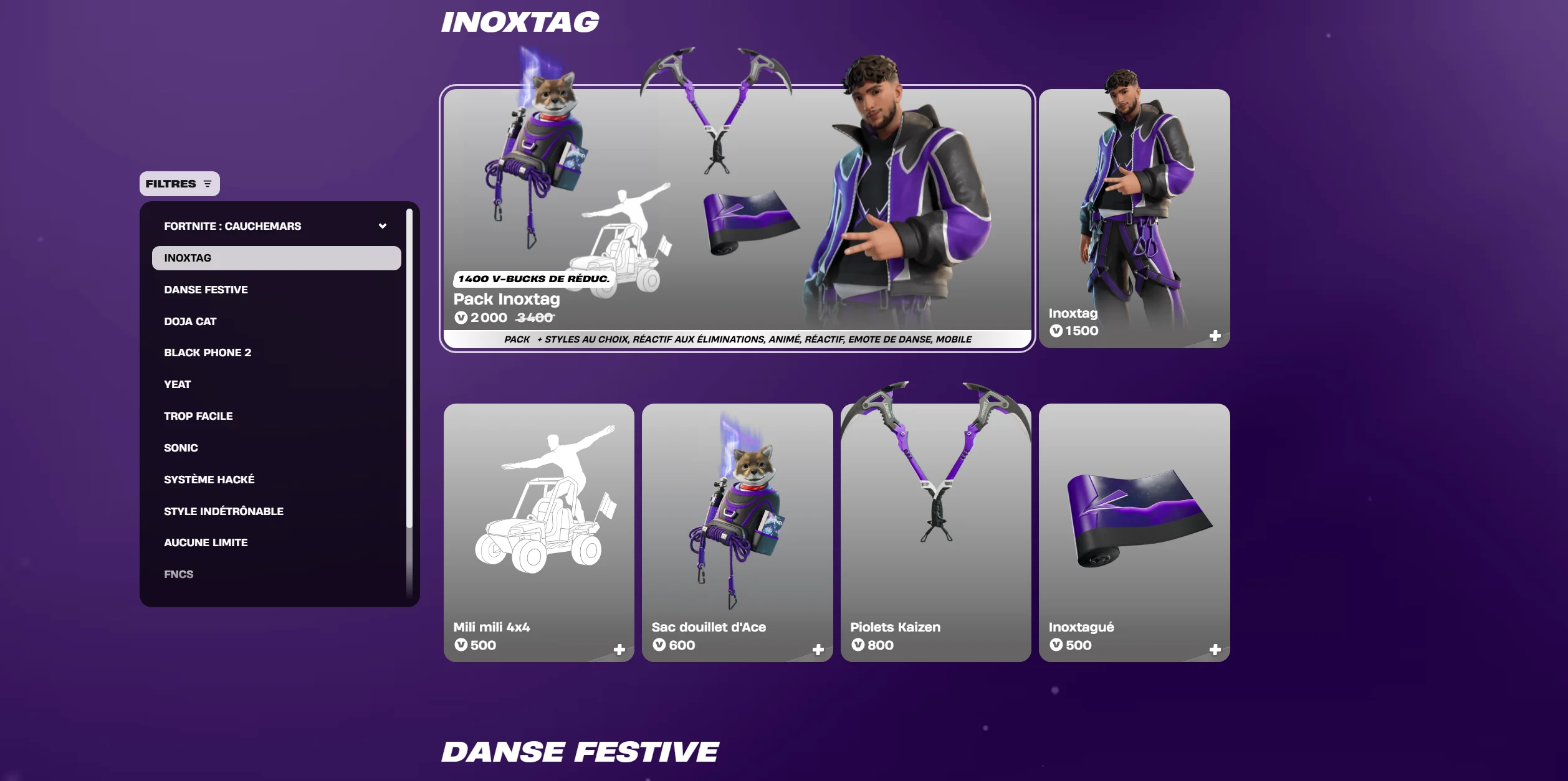 Inoxtag devient le premier créateur de contenu français à rejoindre les Séries Icônes de Fortnite 7 image