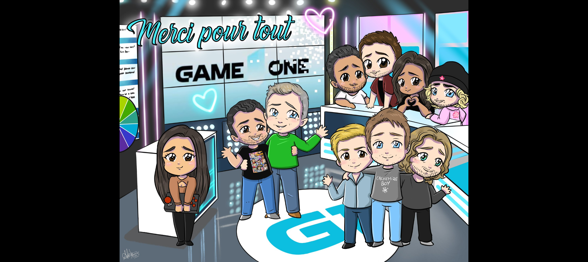 Cet équipe est incroyable ils vont tousse nous manqué . Tendre pensée a eux dema