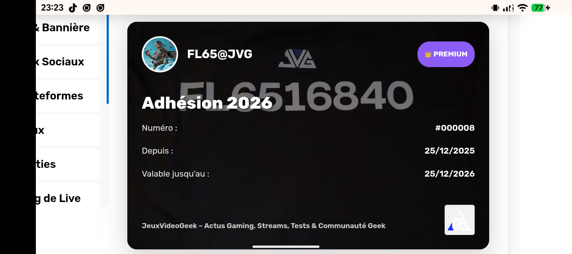 Je Vien vers vous cher abonnés pour vous